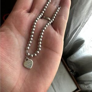 Tiffany & co Beaded Heart Bracelet